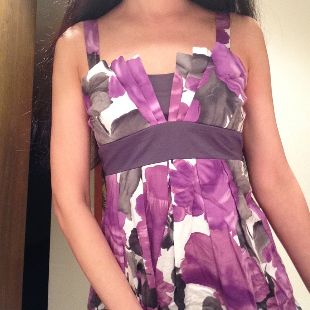 Ruby Rox Purple & Gray Dress - Picture 4 of 5